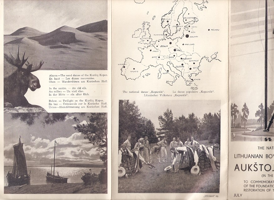 Junák, Skaut, Tramp - Skaut - Litva - Brožura 1938 - Obrázek 2