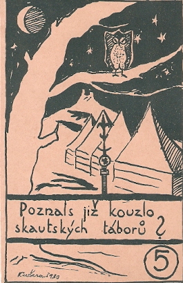 Junák, Skaut, Tramp - Soubor 5 náborových kartiček Skauta - Obrázek 5