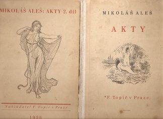 Akt Erotika - Knihy - Mikoláš Aleš - Akty I. + II.