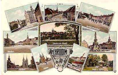 Pohlednice - Okres Chrudim - Chrudim - Okénkový