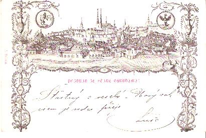 Pohlednice - Okres Chrudim - Chrudim - Pozdrav ze staré Chrudimy