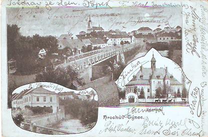 Pohlednice - Okres Chrudim - Hrochův Týnec - Most, zámek