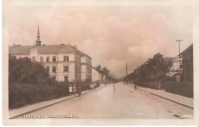 Pohlednice - Okres Chrudim - Slatiňany - Nasavrcká ulice
