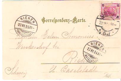 Pohlednice - Okres Karlovy Vary - Karlovy Vary - Cafe und restaurant Posthof - Obrázek 2