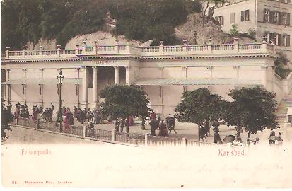 Pohlednice - Okres Karlovy Vary - Karlovy Vary - Felsenquelle