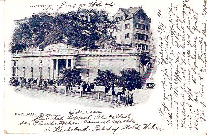 Pohlednice - Okres Karlovy Vary - Karlovy Vary - Felsenquelle