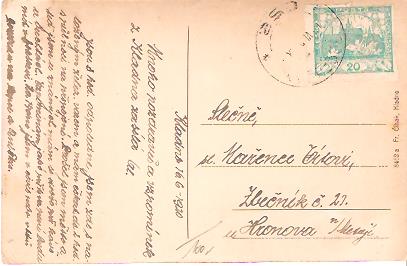 Pohlednice - Okres Kladno - Kladno - Městské divadlo - Obrázek 2