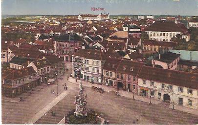 Pohlednice - Okres Kladno - Kladno - Náměstí