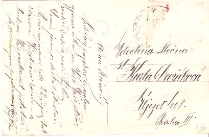 Pohlednice - Okres Kladno - Kladno - Pohled k hutím z radnice - Obrázek 2