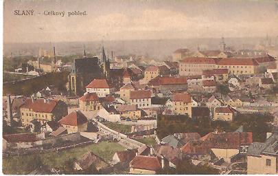 Pohlednice - Okres Kladno - Slaný - Celkový pohled
