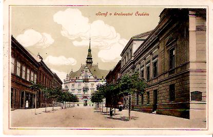 Pohlednice - Okres Kladno - Slaný - Náměstí