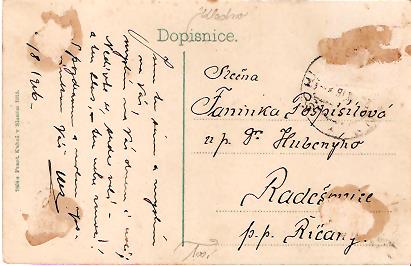 Pohlednice - Okres Kladno - Slaný - Náměstí - Obrázek 2