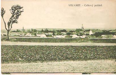 Pohlednice - Okres Kladno - Velvary - Celkový pohled