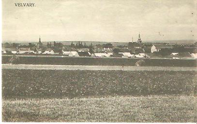 Pohlednice - Okres Kladno - Velvary - Celkový pohled
