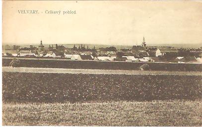 Pohlednice - Okres Kladno - Velvary - Celkový pohled