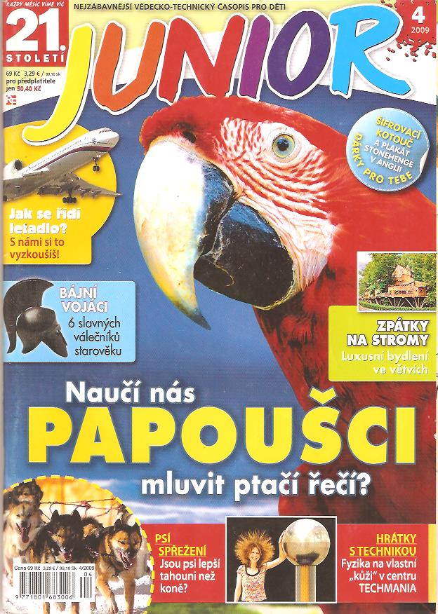 Časopis Junior (21. století) - 2009-04