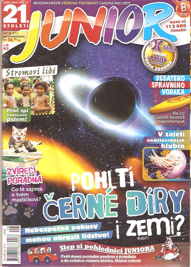 Časopis Junior (21. století) - 2010-08