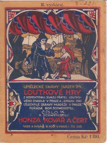 Loutkové hry - B. Schweigstill - Hoza, kovář a čert