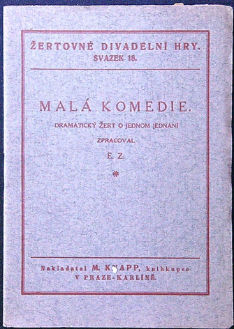 Loutkové hry - E. Z. - Malá Komedie