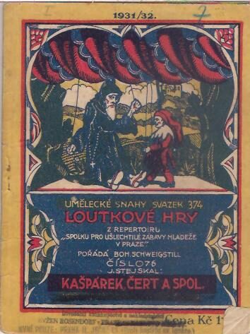 Loutkové hry - J. Stejskal - Kašpárek, čert a spol. (I.)