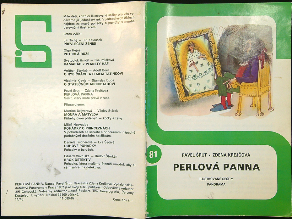 Ilustrované sešity 81 - Šrut, Krejčová: Perlová panna - Obrázek 2
