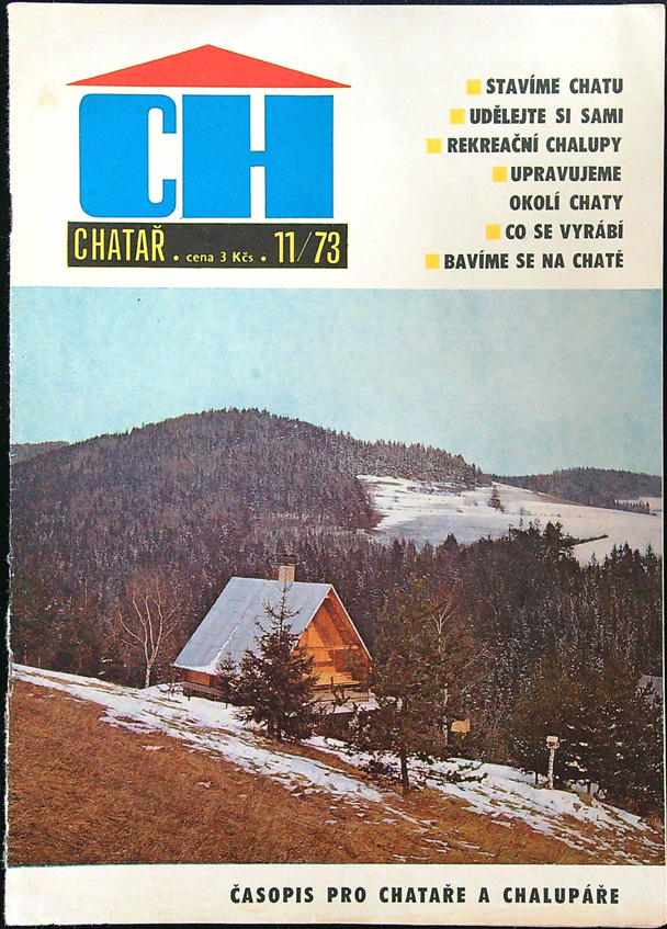 Časopis Chatař - Rok 1973 - Číslo 11