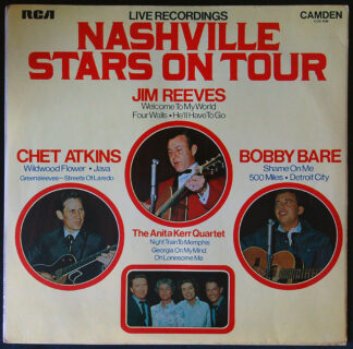 LP: Jim Reeves, Chet Atkins aj. - Nashville Stars On Tour
