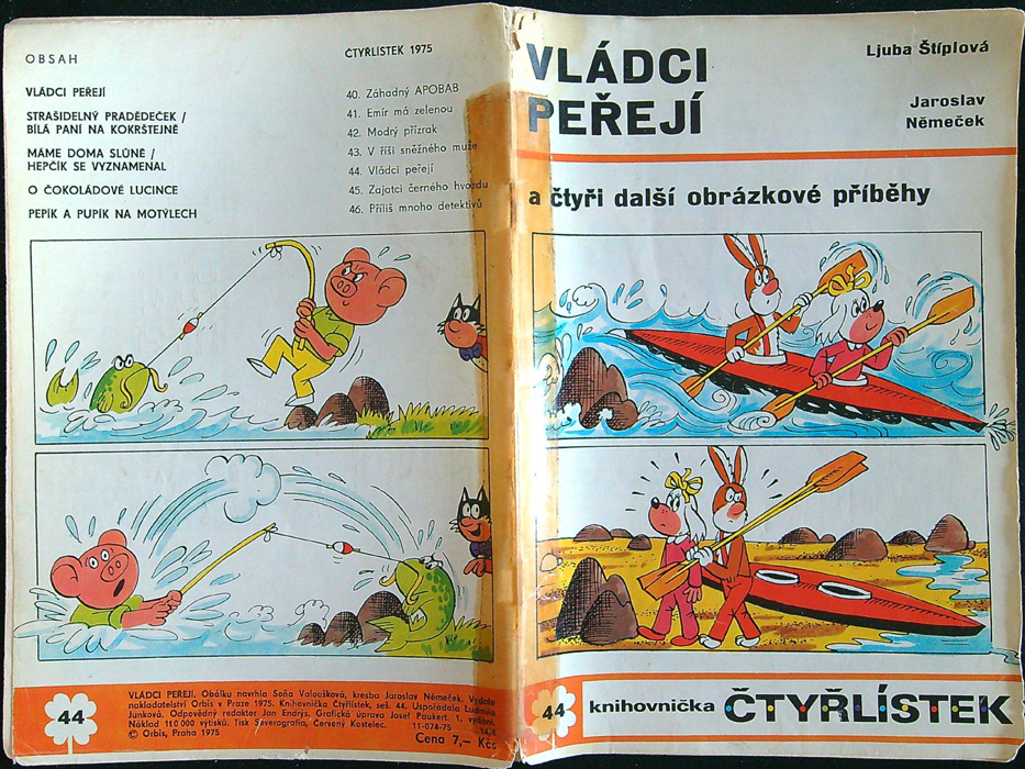 Čtyřlístek 044 - Vládci peřejí - Obrázek 4