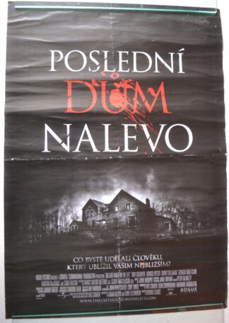 Filmový plakát - Poslední dům nalevo