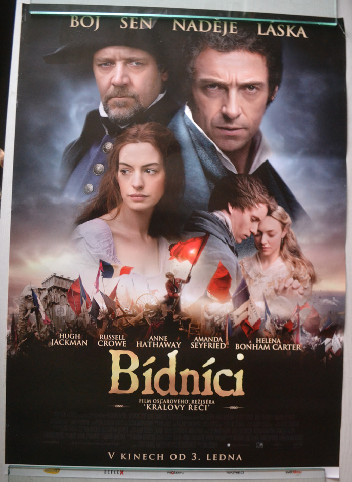Filmový plakát - Bídníci
