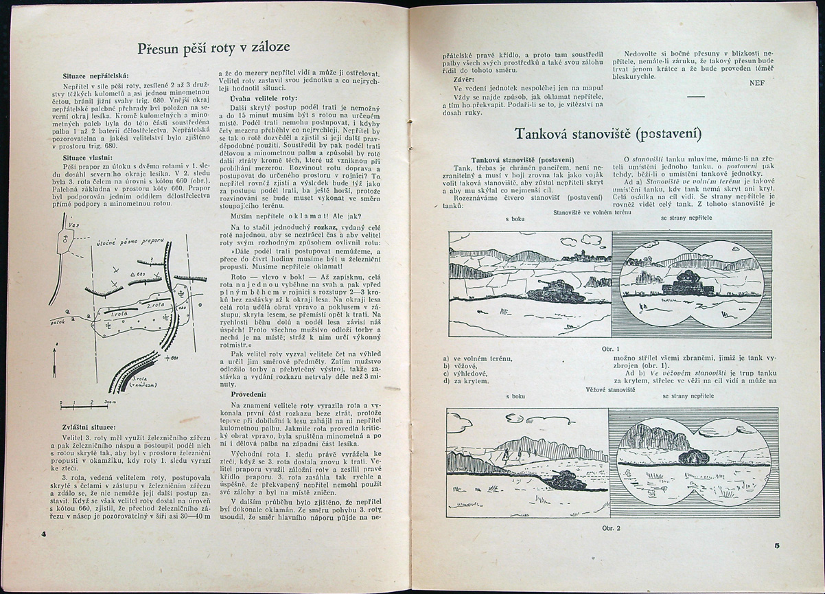 Výcvik malých jednotek - Ročník I.- Číslo 1 - Leden 1947 - Obrázek 4