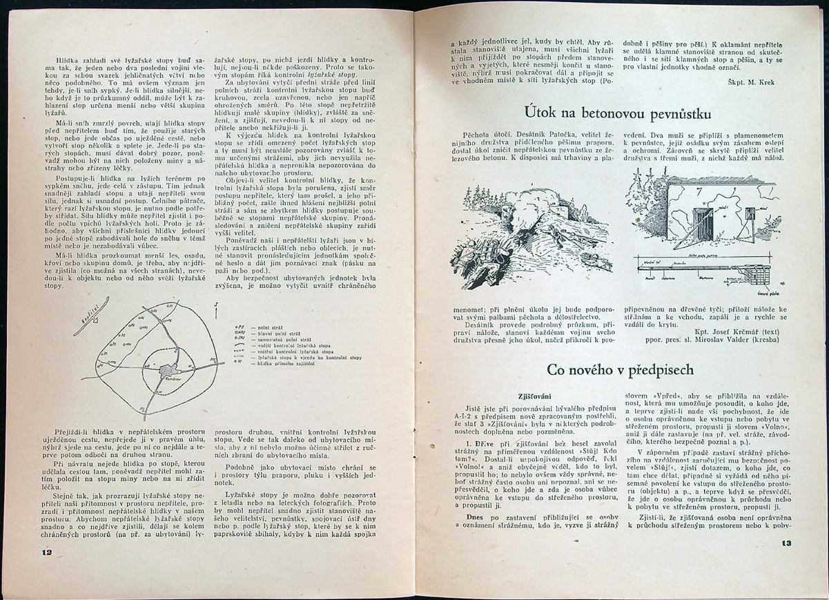 Výcvik malých jednotek - Ročník I.- Číslo 1 - Leden 1947 - Obrázek 5