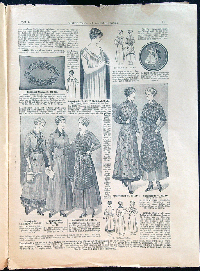 Deutsche Wäsche = und Handarbeits = Zeitung - heft 4. Jahrgang 1917. - Obrázek 4