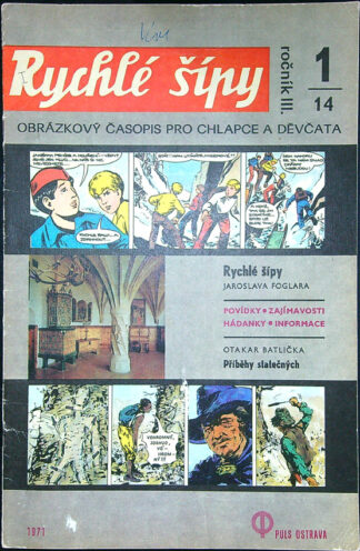 Jaroslav Foglar - Rychlé šípy - Ročník III. 1/14 (I)