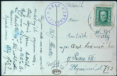 Pohlednice - Okres Rakovník - Křivoklát - barevné (III.) - Obrázek 2