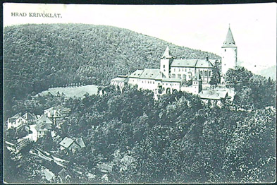 Pohlednice - Okres Rakovník - Křivoklát - černobílé (X.)