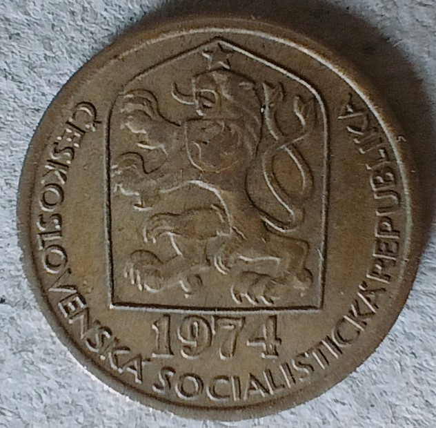 Mince - Československá socialistická republika - 20 Haléřů - 1974 (IV.) - Obrázek 2