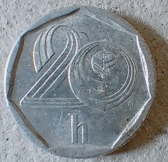 Mince - ČR - 20 Haléřů - 1994 (Jablonec) (II.)