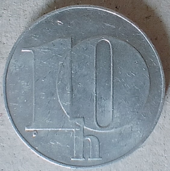 Mince - ČSFR - 10 Haléřů - 1991 (IV.)