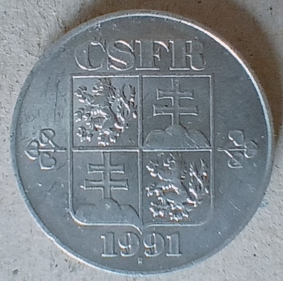 Mince - ČSFR - 10 Haléřů - 1991 (IV.) - Obrázek 2