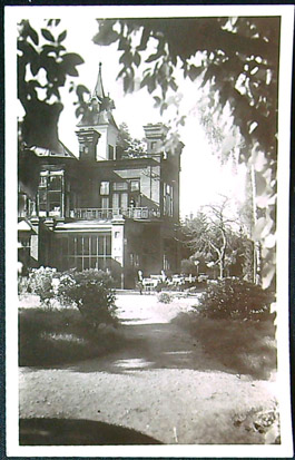 Pohlednice - Okres Rychnov nad Kněžnou - Vila Mírov - černobílé