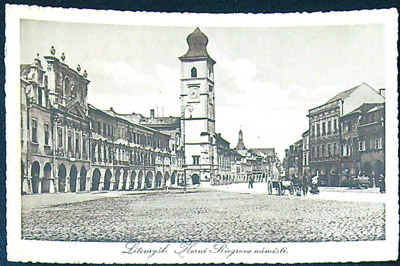 Pohlednice - Okres Svitavy - Litomyšl - Horní Riegrovo náměstí