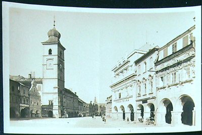 Pohlednice - Okres Svitavy - Litomyšl - Náměstí - Dům U Rytířů (II.)