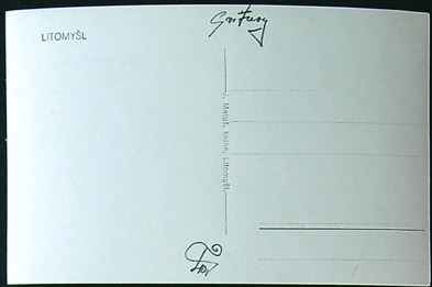 Pohlednice - Okres Svitavy - Litomyšl - Náměstí - Dům U Rytířů (II.) - Obrázek 2