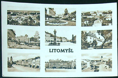 Pohlednice - Okres Svitavy - Litomyšl - okénková (III.)