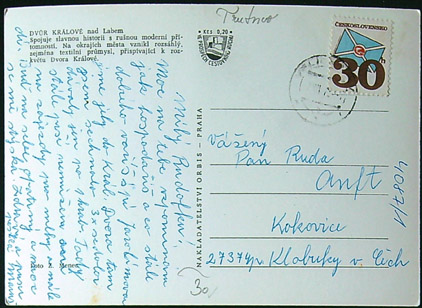 Pohlednice - Okres Trutnov - Dvůr Králové nad Labem - Obrázek 2