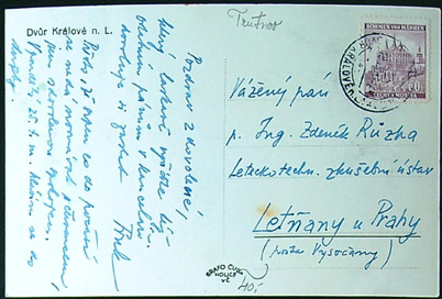 Pohlednice - Okres Trutnov - Dvůr Králové nad Labem - Celkový pohled - Obrázek 2