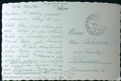 Pohlednice - Okres Trutnov - Dvůr Králové nad Labem - Náměstí (Hájek, Baťa, obchody) - Obrázek 2