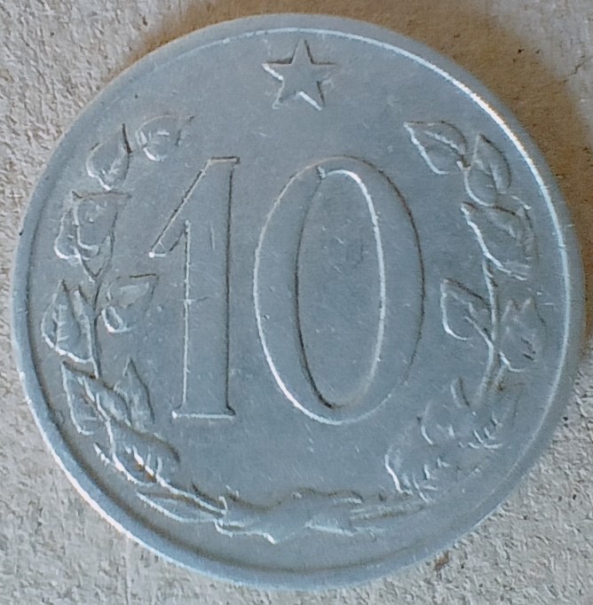 Mince - Československá socialistická republika - 10 Haléřů - 1965 (IV.)