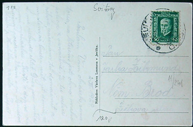 Pohlednice - Okres Svitavy - Jevíčko - Sanatorium - CP (II.) - Obrázek 2